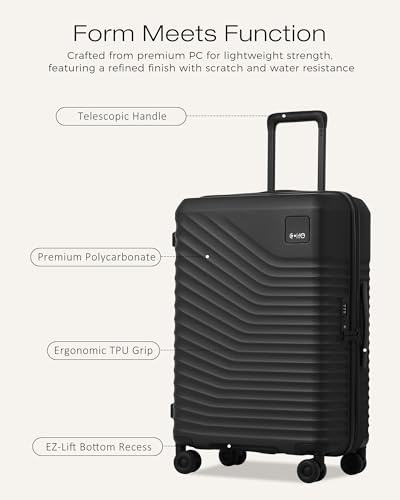 Image of Coolife Luggage, Lightweight PC Hardside Suitcase, Checked-Large 28-Inch | Dual Spinner Wheels, TSA-Approved Lock, Upgraded PC Hardshell, Large-Capacity Checked Luggage, Durable Travel Suitcase
