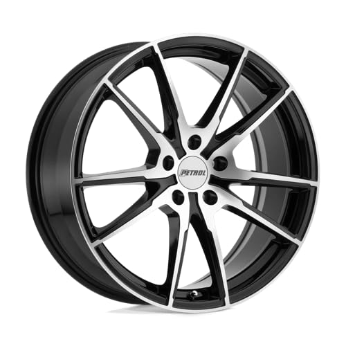 P0A 17X8 5X110 72.1 +40 G-BLK-MACH Custom Wheel 1 Wheel
