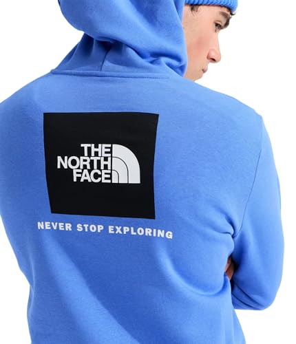 Image of THE NORTH FACE Men's Evolution Box NSE Hoodie | Sweatshirt With 2 Piece Hood, Adjustable Drawcord, Kangaroo Hand Pocket