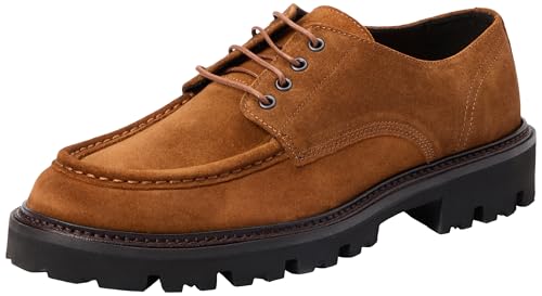 Image of BOSS Men's Modern Derby, Open Brown, 11