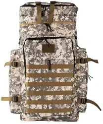 Mochila Mochilão Grande De Viagem Tático Impermeável Camping Acampamento Trilha 75L