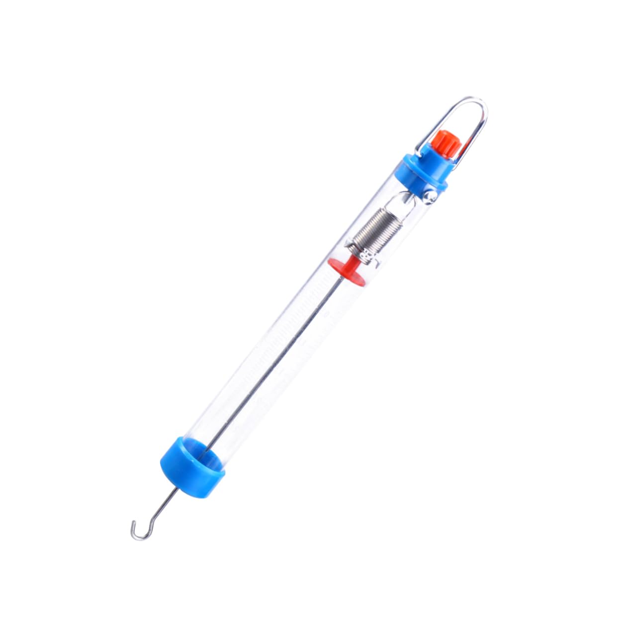 FUNOMOCYA Spring Weighing Scale 25n/2500g Force Dynamometer Gram Scale Easy-Read Design Stainless Steel Spring