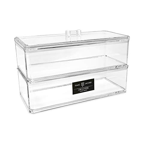 Isaac Jacobs Acrylic Stackable Organizer Cover