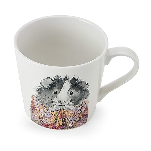MIKASA x Tipperleyhill 380ml Fine China Mug, Guinea Pig, Gift Boxed, White (Based on the Title Mentioning 'Fine Porcelain') - Image 3