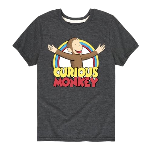 Curious George - Classic Cartoons - Curious George - Toddler & Youth Short Sleeve Graphic T-Shirt