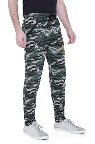 Image of Neo Garments Men's Cotton Solid Regular Fit Trackpants /Jogger /Trouser with Side Pockets