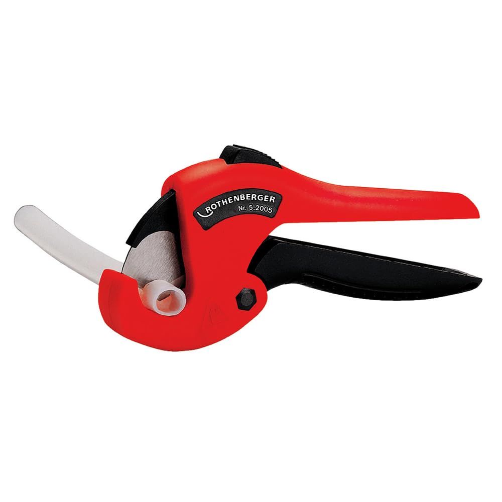 Rothenberger 52005'Rocut 26 0-26' Plastic Pipe Shears - Black/Silver/Red 767676520057