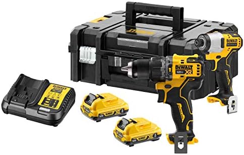 Kit Attrezzi DeWalt DCK551P3T-QW - 5 Utensili 18V Con Batterie, Giallo/Nero - Foto 8