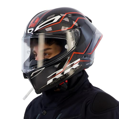 100% carbon fiber, 360° Adaptive fit, 5* Sharp (ECE only), ECE2206, FIM homologated, Full face , PINLOCK 120 MAX VISION Included