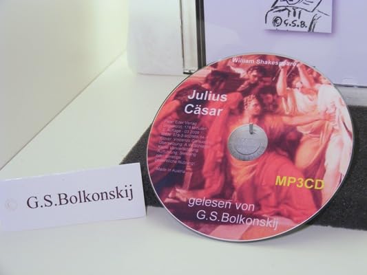 William Shakespeare - Julius Cäsar (1 MP3 CD): Hörbuch, ungekürzt