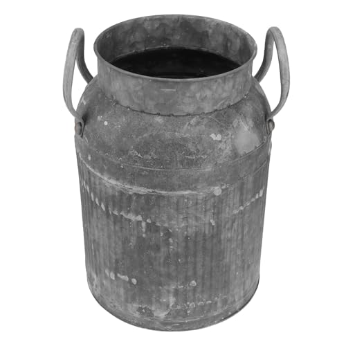 TOYANDONA Dekorative Blumenkübel Vintage Eimer Blumentopf...