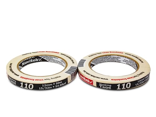 Masking Tape Navitek 110, 12mm x 50m (Two Pack)