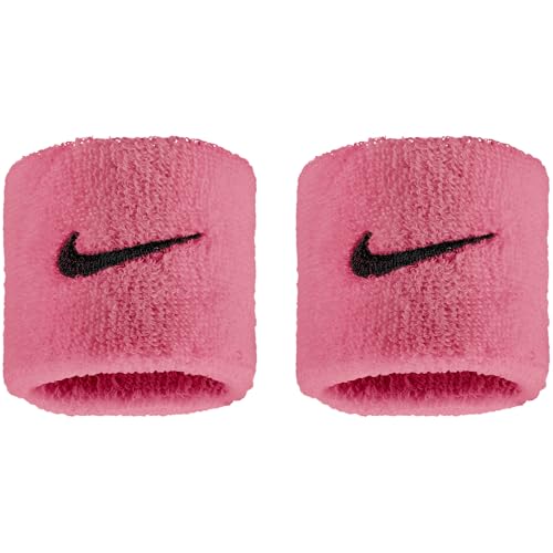 Serre-Poignet Nike Swoosh Classic Peony absorbent pour tennis et fitness