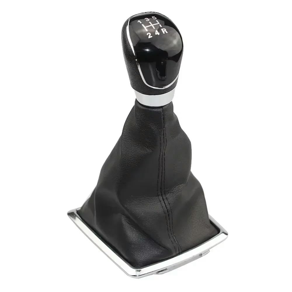 GZNBB Car Manual Gear Shift Knob Boot Cover Gaiter Lever Shifter Handle Stick, for Ford Focus 2 MK2 2005-2008
