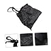 ibasenice Swimming Resistance Training Water Bag for Adults Boy Girl Swim Exerciser Belt Drag Umbrella for Strength Training Black