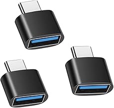 YRIKE USB C Adapter (3 Stück), USB C zu USB 3.0 Adapter, USB C TOG Adapter, kompatibel mit Typ C Geräten wie Macbooks und Mobiltelefonen