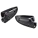 1 Pair Rearview Mirror Cover Left Right Side Mirror Covers Caps for Golf 5 MK5 GTI J etta 5 P assat B6 B5.5 Sharan (Carbon Fiber)