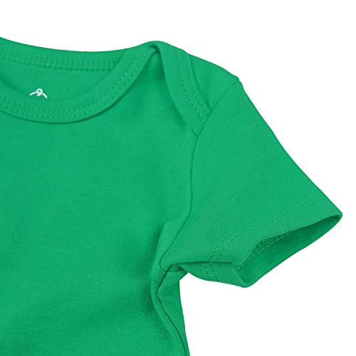 ROMPERINBOX Unisex Baby Onsies Solid Baby Bodysuit Romper Blank for 0-24 Months Boys Girls4