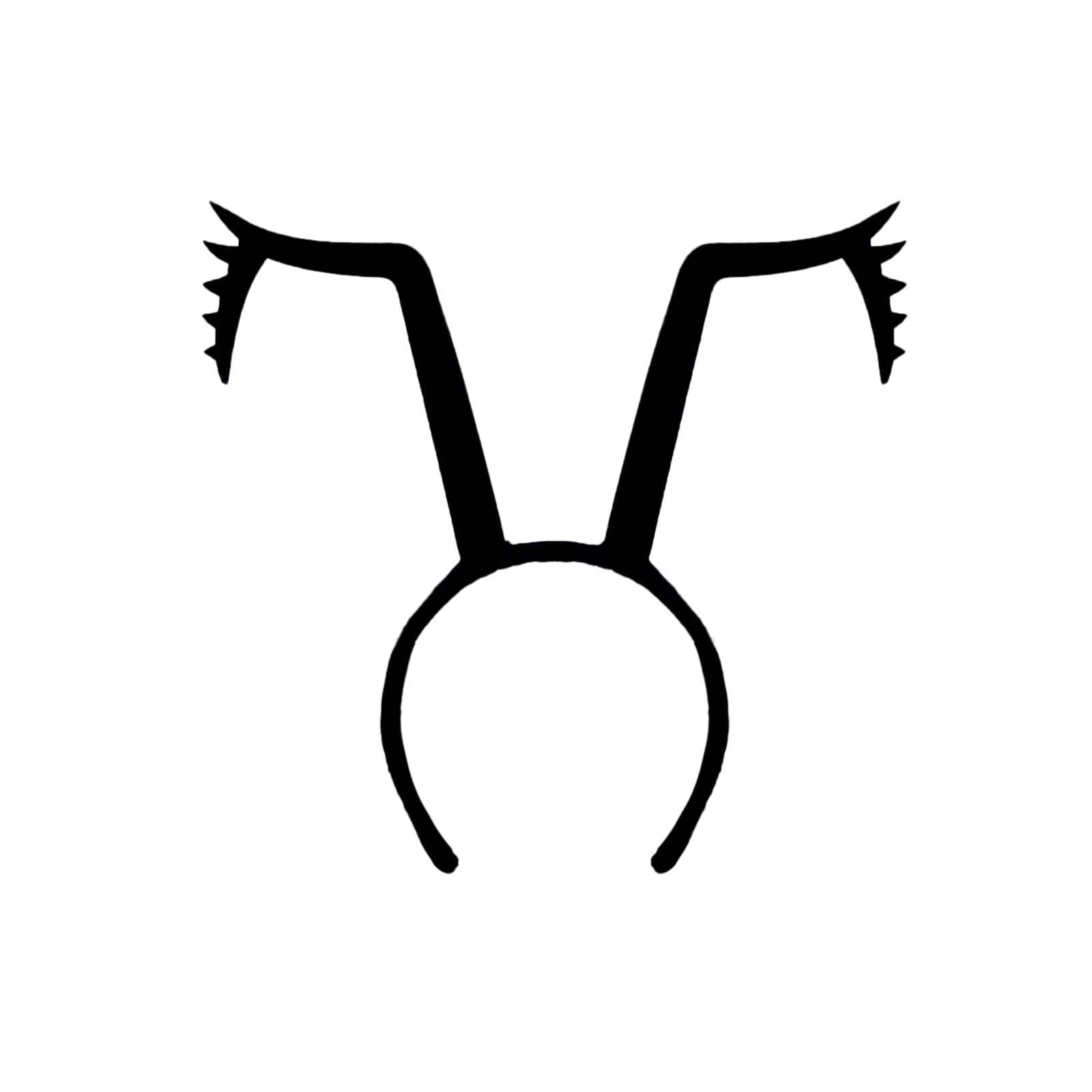 BORFUE Bug Antennae Costume Headband Black Butterfly Bee Antenna Headband for Halloween Parties Women Men