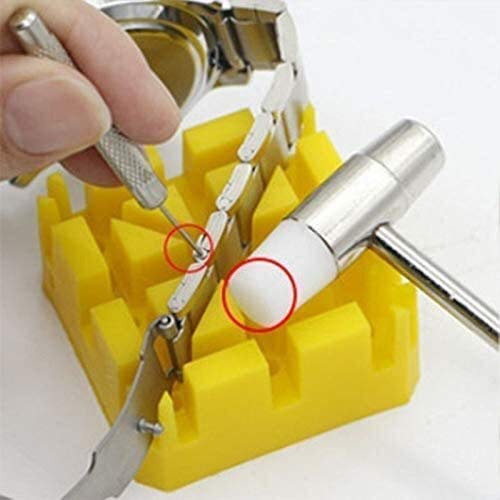 Kit di strumenti per la sostituzione della batteria dell'orologio Kit di riparazione dell'orologio 147PCS Kit di sostituzione della batteria kit orologio strumento per orologio, set di utensili manu