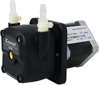 Kamoer KPHM400-ST Peristaltic Pump: 24V Stepper Motor High-Flow 400ml/min Lab Dosing for Aquariums & Research