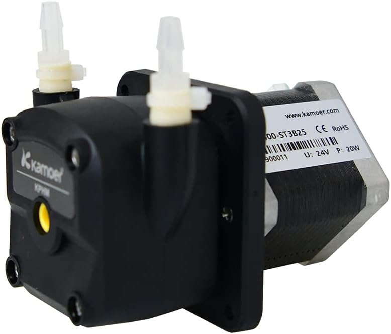 Kamoer KPHM400-ST high Flow Stepper Motor peristaltic Pump 24V Variable Speed lab Liquid dosing Pump 0~400ml/min