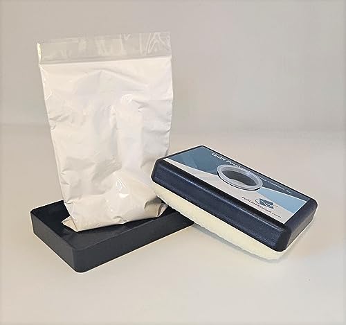 Full Line Stencil HCQPU Ultimate Quilt Pounce Pad With Refillable Iron-Off Chalk Powder, For Design Transfer And Fabric Marking Using Quilting Stencils thumb #6