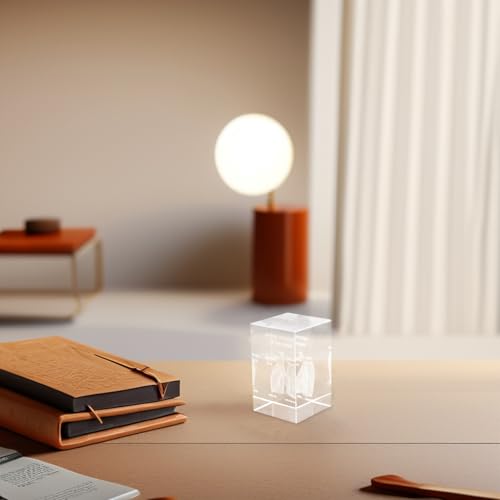 Cubo de cristal con anatomía pulmonar SOLUSTRE como decoración para médicos 6