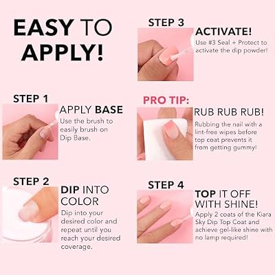 Kiara Sky Dip Powder Essentials 2 oz, Pure White
