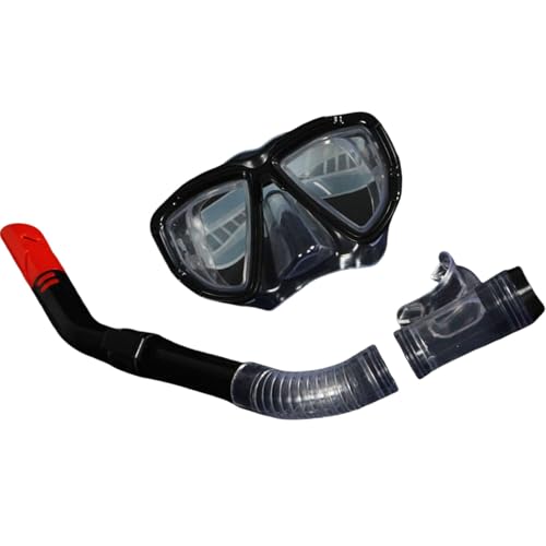 ラージフレームシュノーケル防水ダイビングゴーグル漁師水泳ゴーグルスキューバダイビングギアウォータースポーツシュノーケル