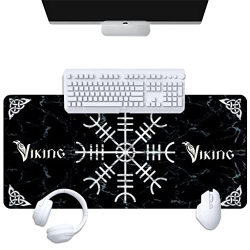 Tapis de souris Viking résistant à l'eau pour clavier et souris