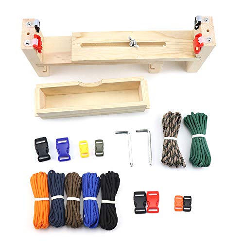 Fabricante de pulseira, Romacci Criador de pulseira Paracord ajustável com Cords Bukles Criador de p