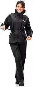 Pantaneiro CAPA DE CHUVA MOTO NYLON FEMININA REF 1100, Preto EX
