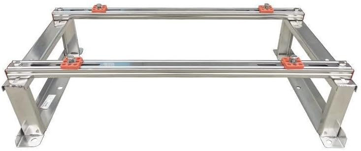 Heavy Duty Stainless Steel Bracket for Mini Split AC & Heat Pump Ground Mounting Secure Support Weather Resistant Durable Easy Installation