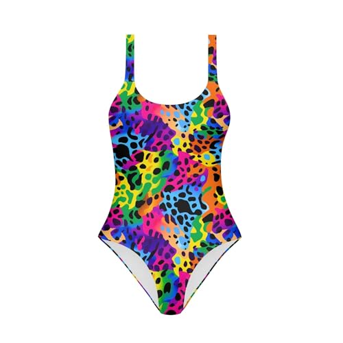 Girls Bathing Suit One-Piece Swimsuit Tank Design - Fast Drying, Beach Pool Essential for 7-18 Years - Main Image