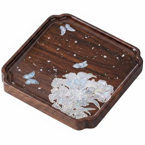 Plateau de service rétro pour tasse à thé et accessoires de cérémonie - 2