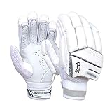 KOOKABURRA Jungen Batting Gloves 2020 Ghost 3.2 Schlaghandschuhe (Junior Linkshänder), weiß, Left Hand