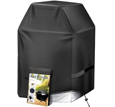 Aoretic Grill Cover 32 inch Gas BBQ-Cover, Fit Most 2 Burner Grill Waterproof Small Barbeque Cover with Straps & Adjustable Drawstring for Weber,Nexgrill,Char-Broil, Monument,Dyna-Glo,Kenmore