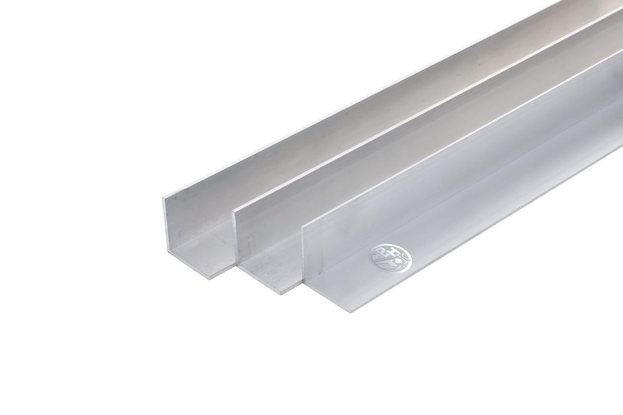 Alu Winkel Aluminium L-Profil Winkelprofil Winkelleiste Winkelschiene Aluprofil (1, 40x40; Länge: 2000mm; Wandstärke: 3)