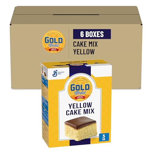Gold Medal Yellow Cake Mix, 5 Lb Box (Pack of
