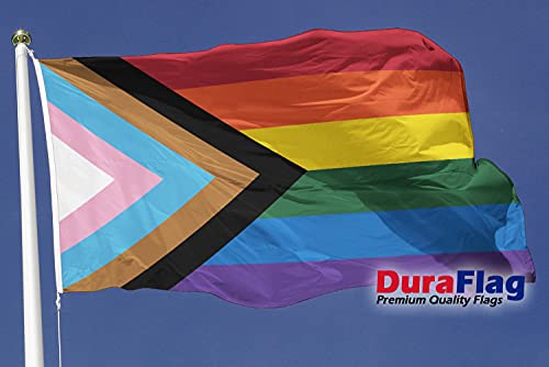 Bandera Intersex Progress Pride para mástil exterior con enganche rápido 2