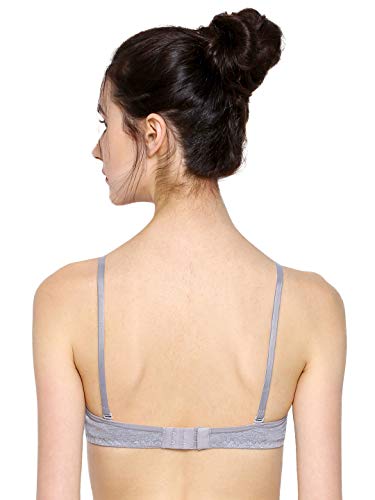 Image of SONARI 0015 Women's Light Padded Cotton Bra | Wire-Free, Medium Coverage, Sewn-in Bump for Natural Lift