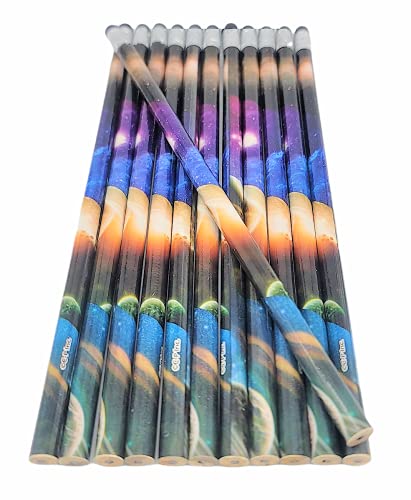 Lápices Zugar Land 7.5" con Diseño Espacial Pack x24 miniatura 4