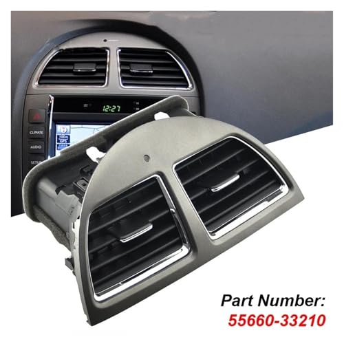 Rejilla de ventilación premium para Lexus ES350, panel de aire acondicionado de alta calidad. 4