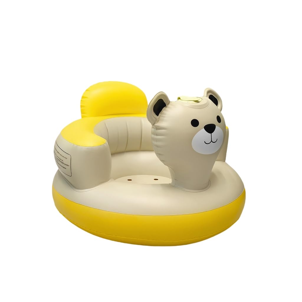 Sodeber Normal Model A Portable Inflatable Kids Chair For Learning To Sit Toddler Cartoon Children's Bathtub Game