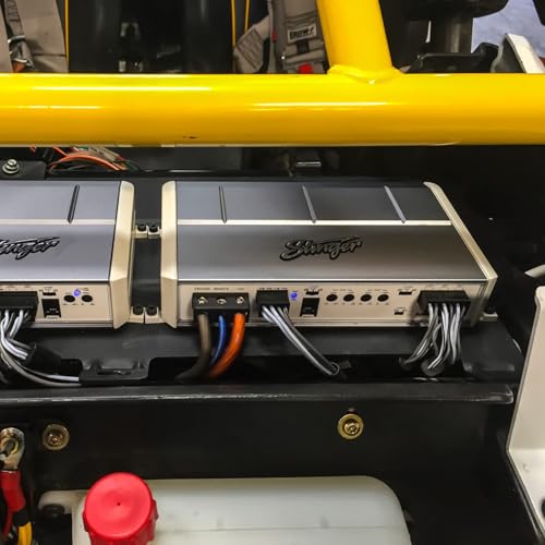 Stinger SPX700X4 Micro 4 Channel 700 Watt Powersports Amplifier for Motorcycles, ATV, Marine and Mobile Applications - Thumbnail 3