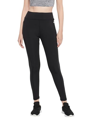 Women's High Rise Activewear Tights in Black