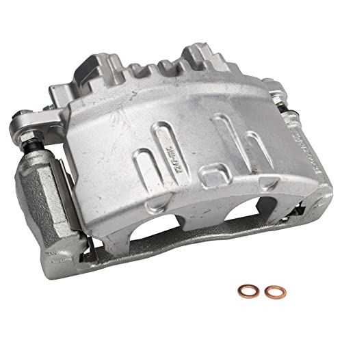 Image of TRQ Front Left Right Brake Caliper w /Bracket Driver Passenger Side | For 2003-2008 Cadillac CTS 2005-2008 STS