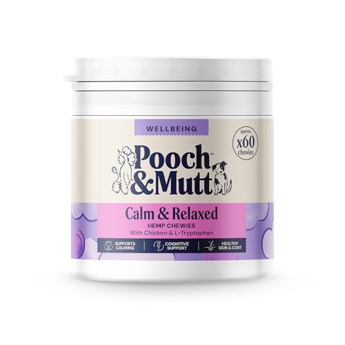 Pooch & Mutt - Calming Supplement Chewies Treats 60 Chewies (80g)