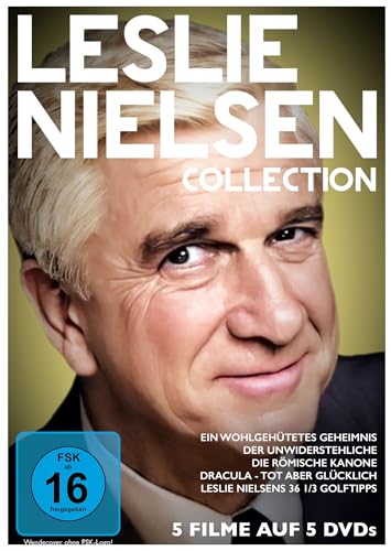 Bild: Leslie Nielsen Collection / 5 Filme mit dem legend�ren ?Die nackte Kanone?-Star in einer Box [5 DVDs] f�r 32,99 EUR bei amazon.de